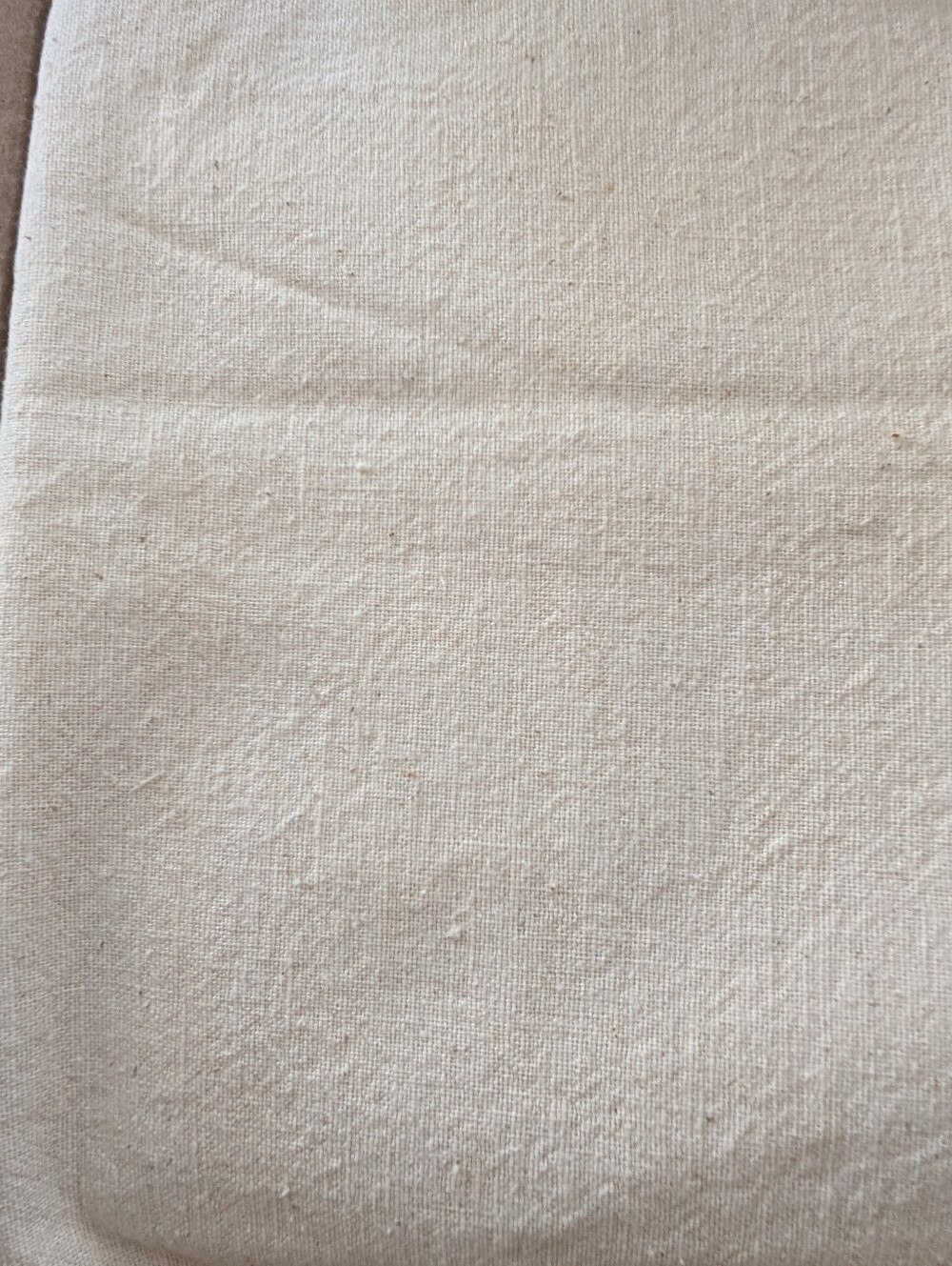 C19 Neutral Muslin Fabric - Natural Cream Color